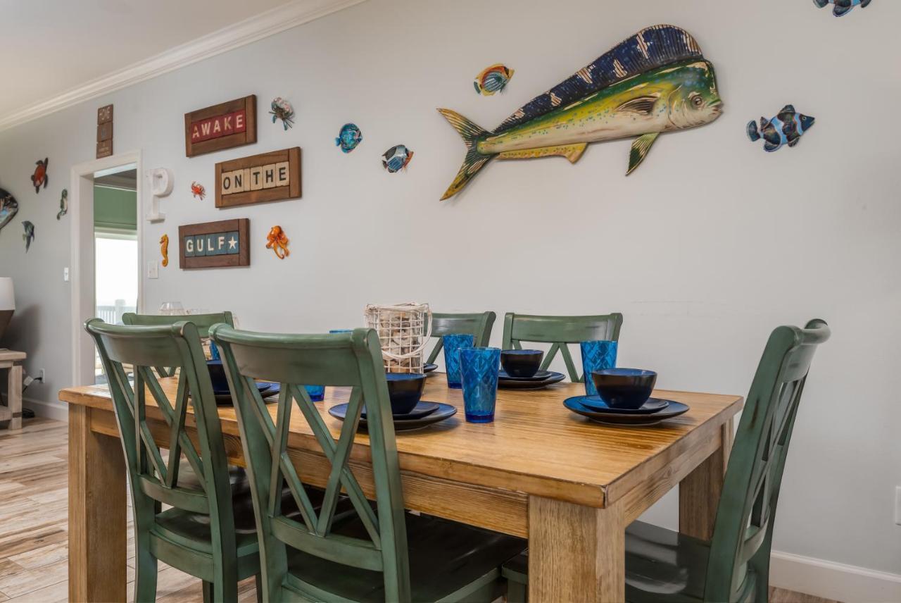 Awake On The Gulf - Gulf Front! Gaze Up At The Stars From Your Large Deck While Listening To The Waves Crash, Home Dauphin Island Exterior foto